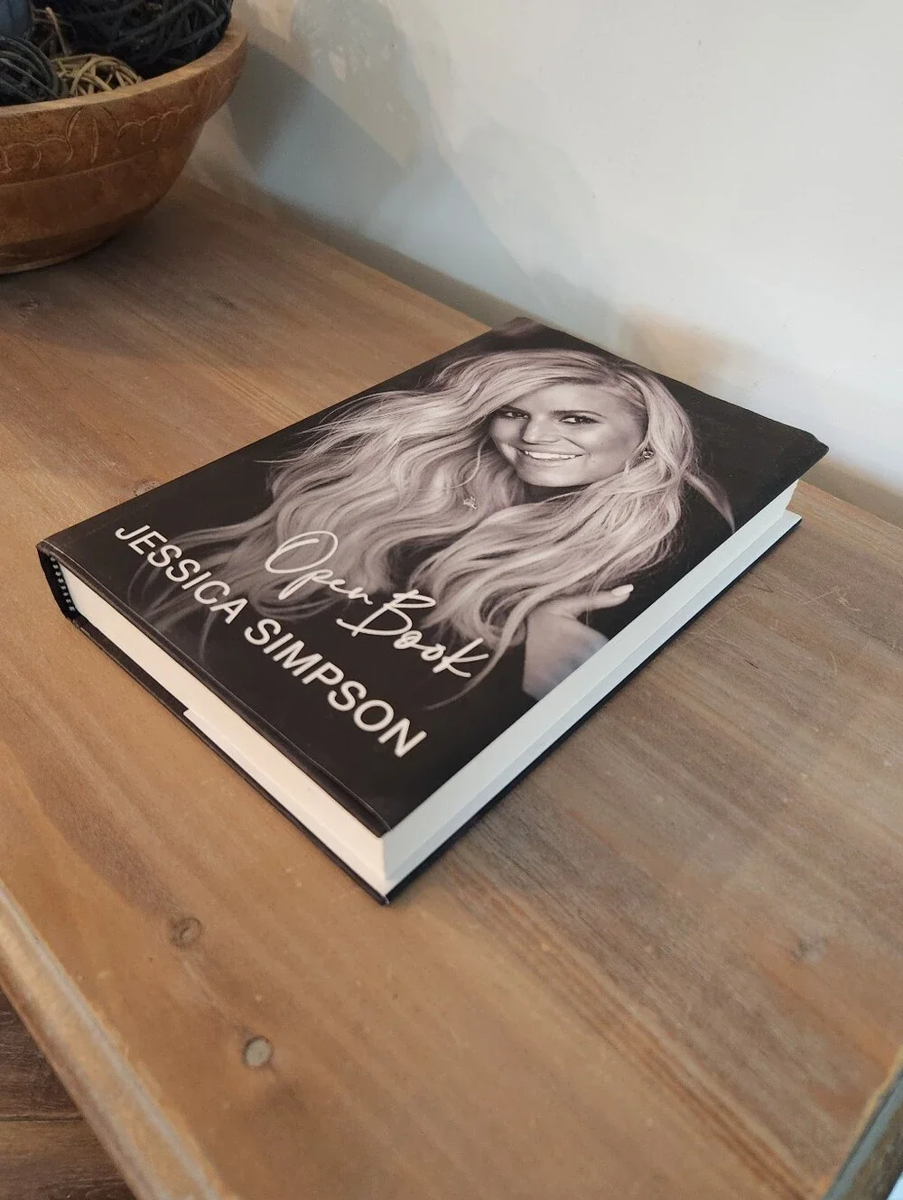 Jessica Simpson Open Book Signed Edition Hardcover Autographed Celebrity Memoir!